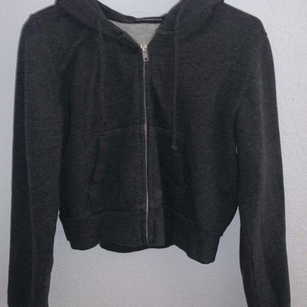 Brandy Melville zip up hoodie